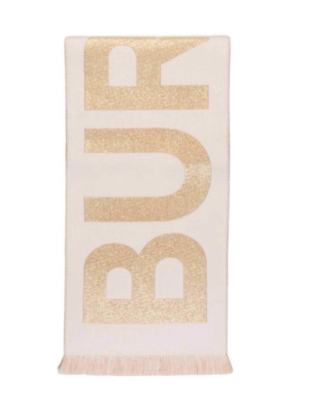 Burberry Blush and Gold Logo Wall Tapestry